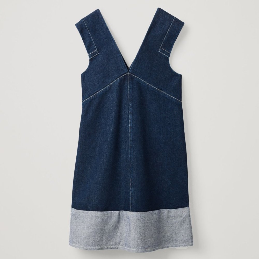COS DENIM A-LINE DRESS NWT Size 6